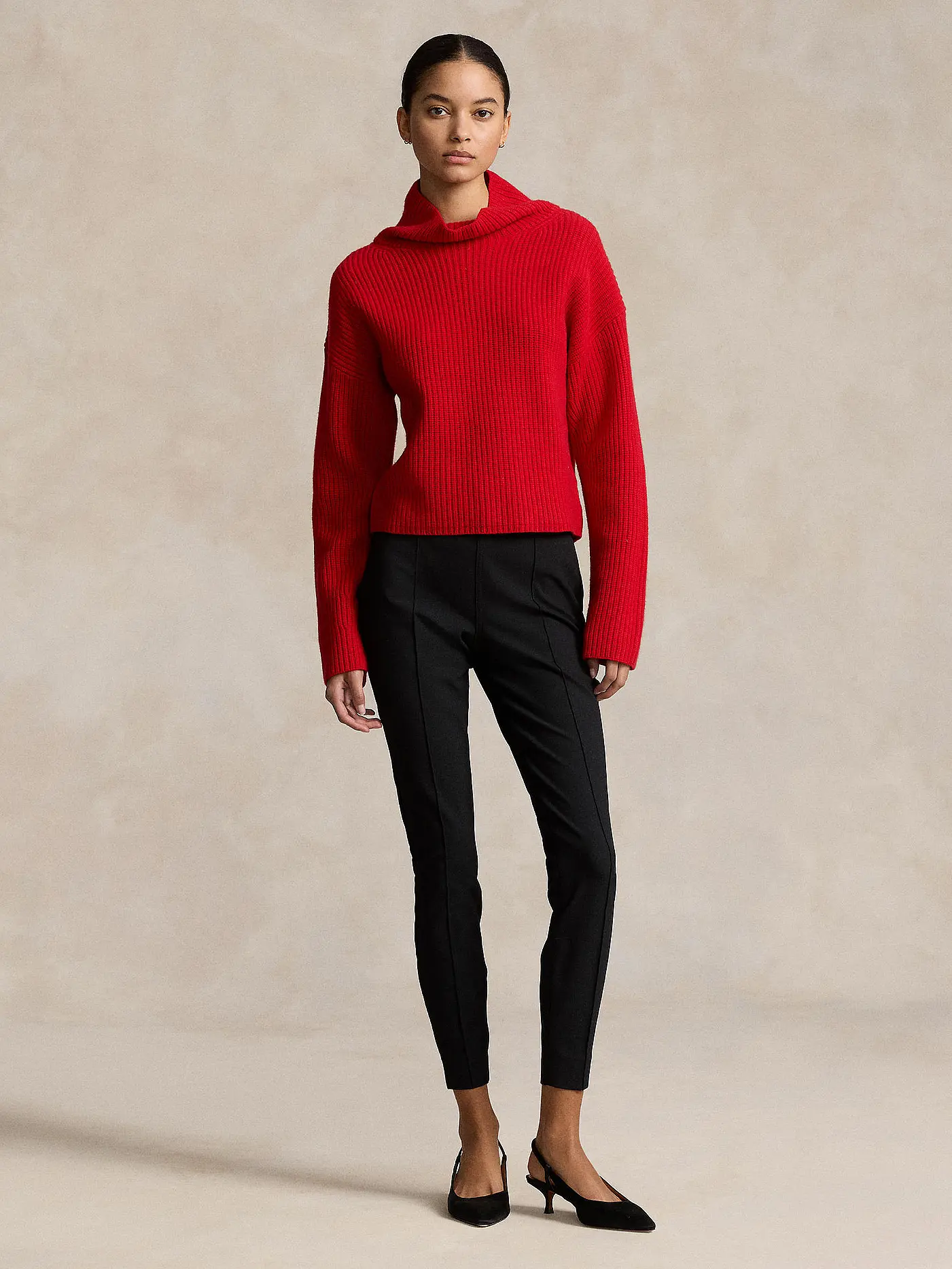 POLO RALPH LAUREN | Rollkragenpullover Cropped Fit | 
